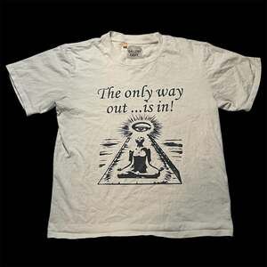 Gallery Dept. Only Way Out Is In Tee 'Antique White'